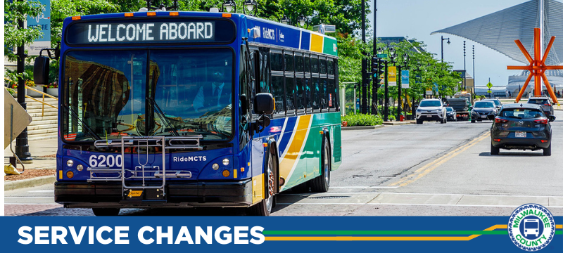 Spring Service Changes are Coming!